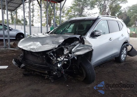 2016 Nissan Rogue Sv from USA, damaged, VIN KNMAT2MVXGP641736